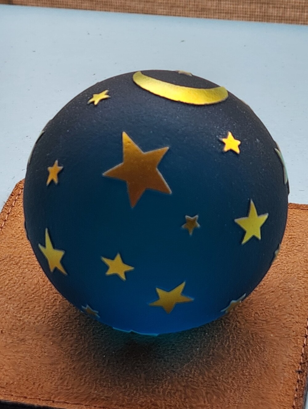 Correia Art Glass Astral Paperweight